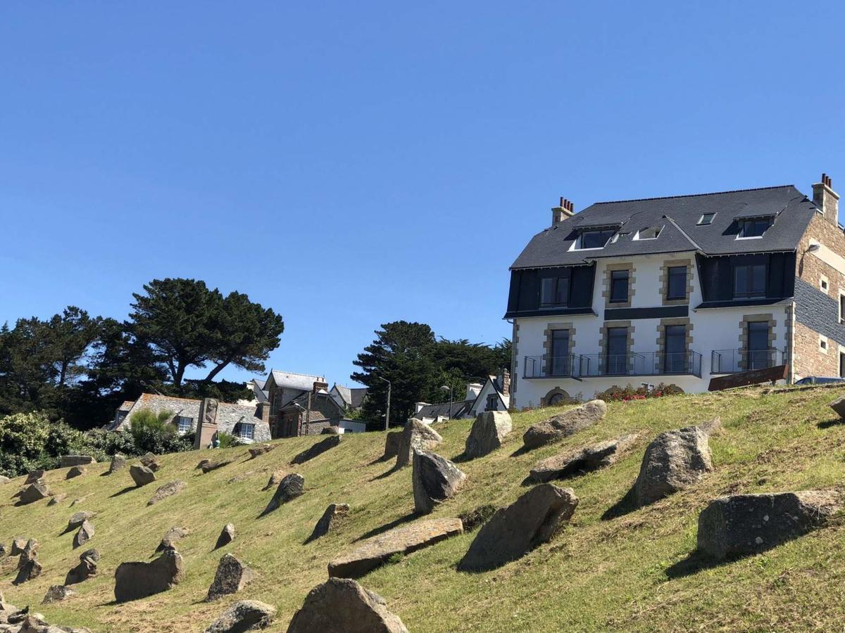 Pavillon De La Plage Trebeurden Bagian luar foto