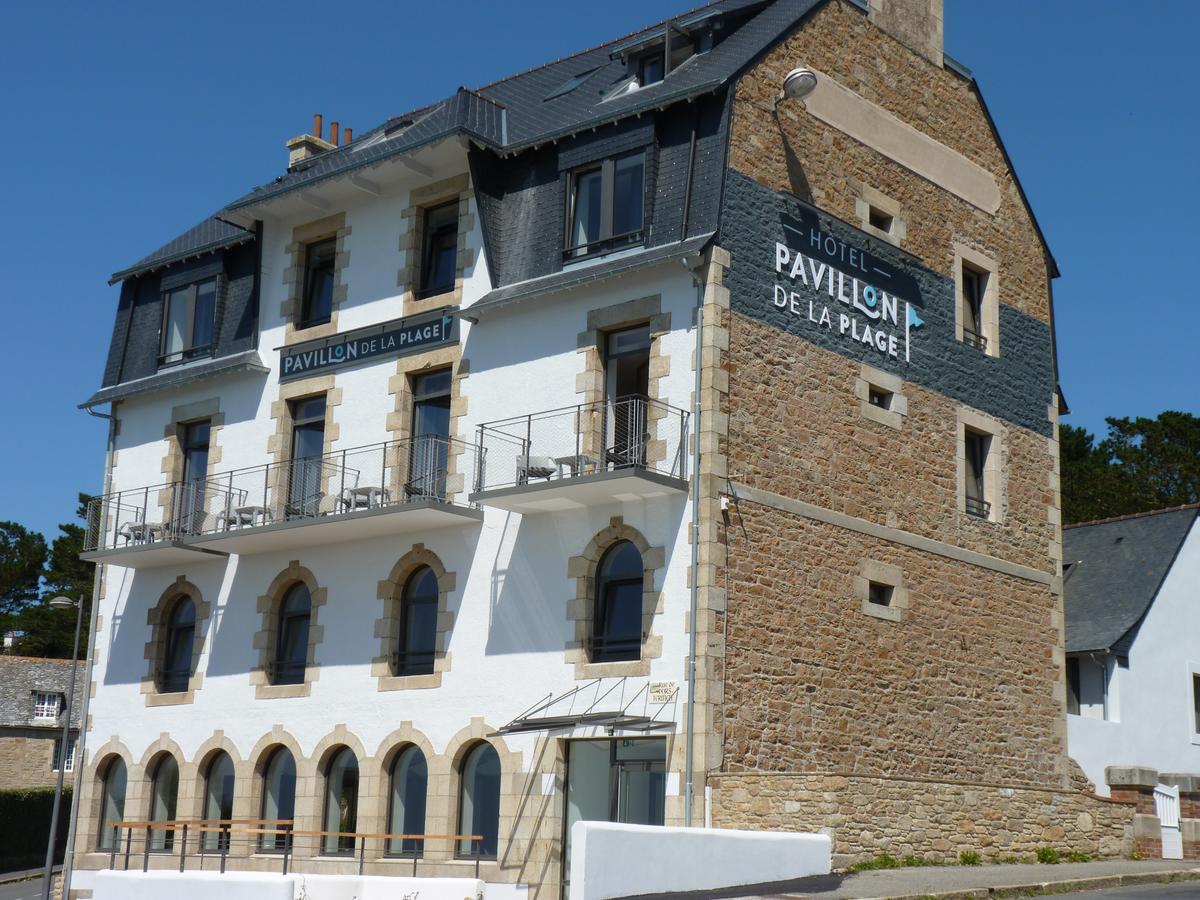 Pavillon De La Plage Trebeurden Bagian luar foto