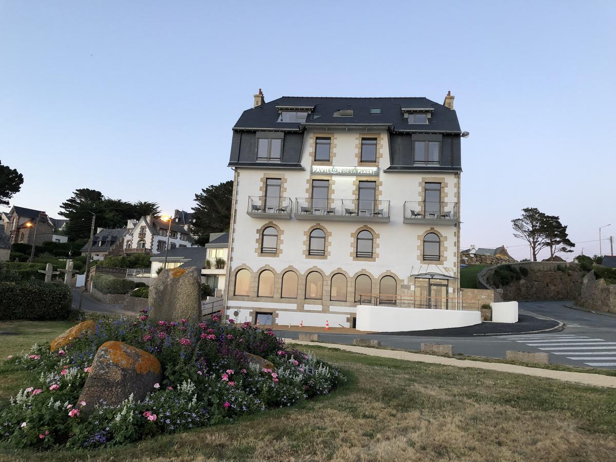 Pavillon De La Plage Trebeurden Bagian luar foto