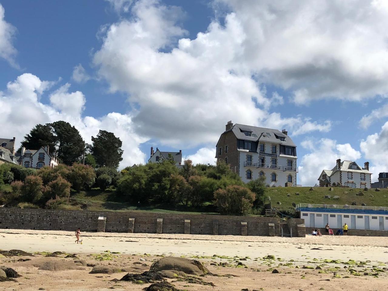 Pavillon De La Plage Trebeurden Bagian luar foto