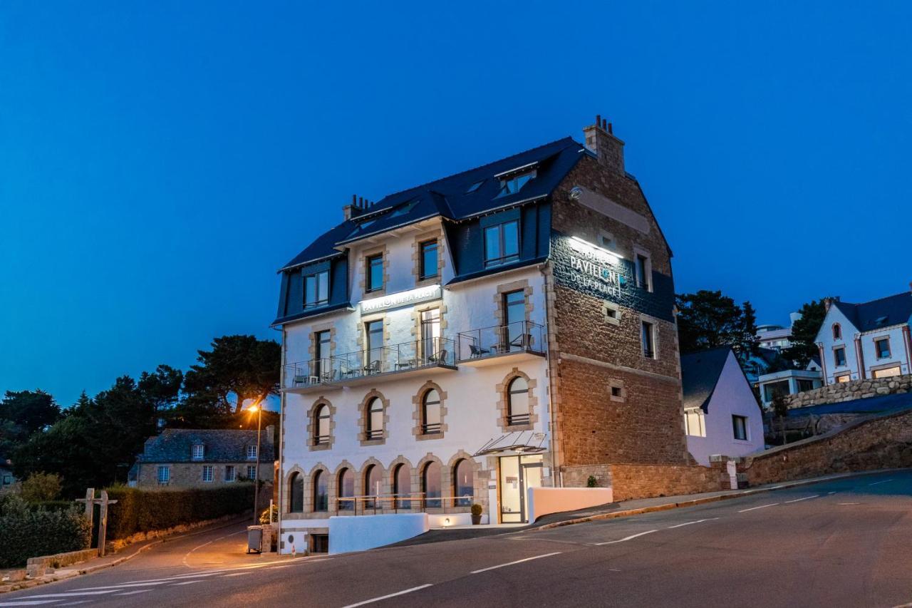 Pavillon De La Plage Trebeurden Bagian luar foto